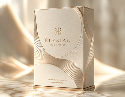 Perfume box packaging design 5